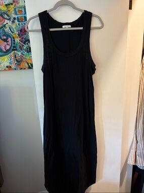 Z Supply Black Sleeveless Midi Tank Dress Size M
